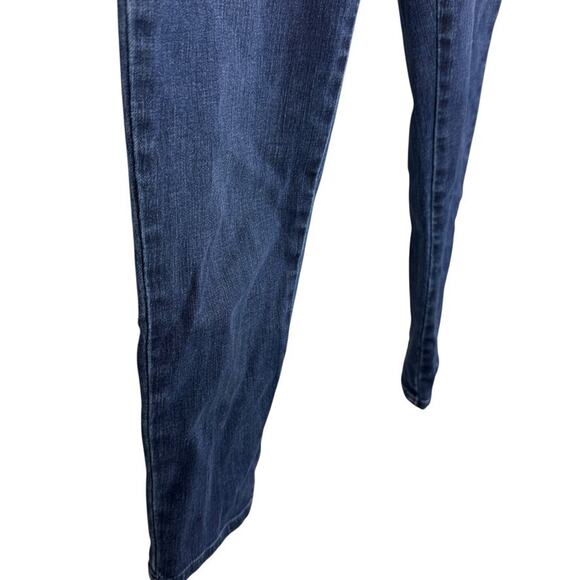 Soft Surroundings Pull On Dark Wash Jeggings Tapered Leg Jeans Elastic Waist S - Picture 2 of 16